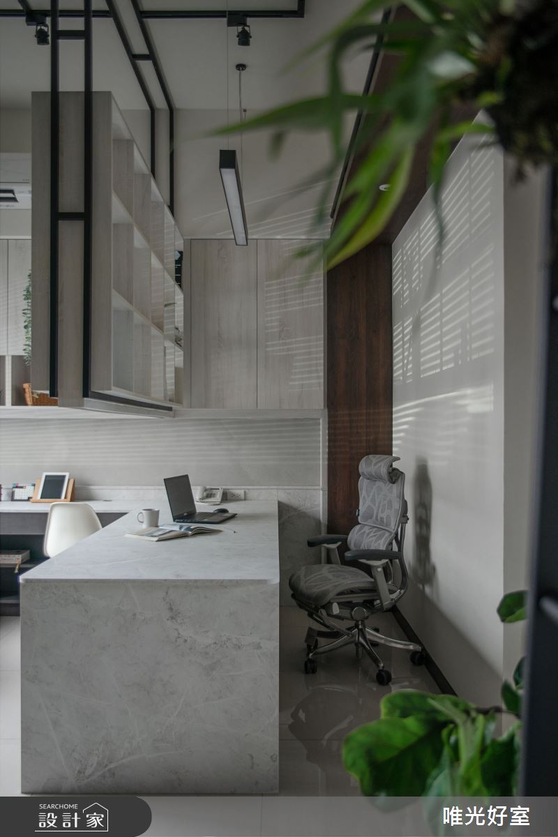 45坪預售屋＿現代風工作區案例圖片＿唯光好室 VHouse＿唯光好室_午后奶茶之5