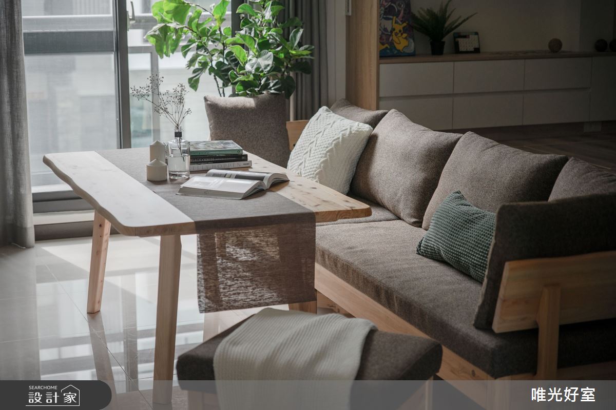 45坪預售屋＿現代風客廳案例圖片＿唯光好室 VHouse＿唯光好室_午后奶茶之8
