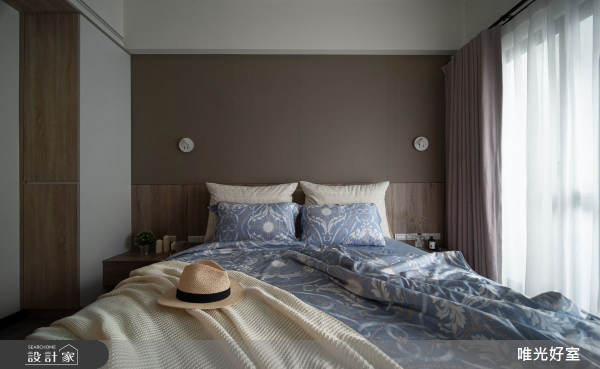 45坪預售屋＿現代風臥室案例圖片＿唯光好室 VHouse＿唯光好室_午后奶茶之19