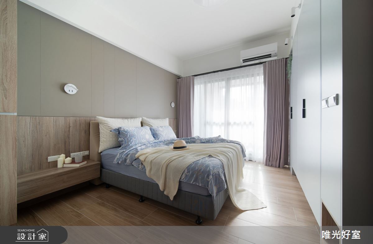 45坪預售屋＿現代風臥室案例圖片＿唯光好室 VHouse＿唯光好室_午后奶茶之18