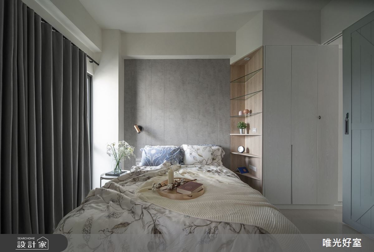 45坪預售屋＿現代風客房案例圖片＿唯光好室 VHouse＿唯光好室_午后奶茶之23