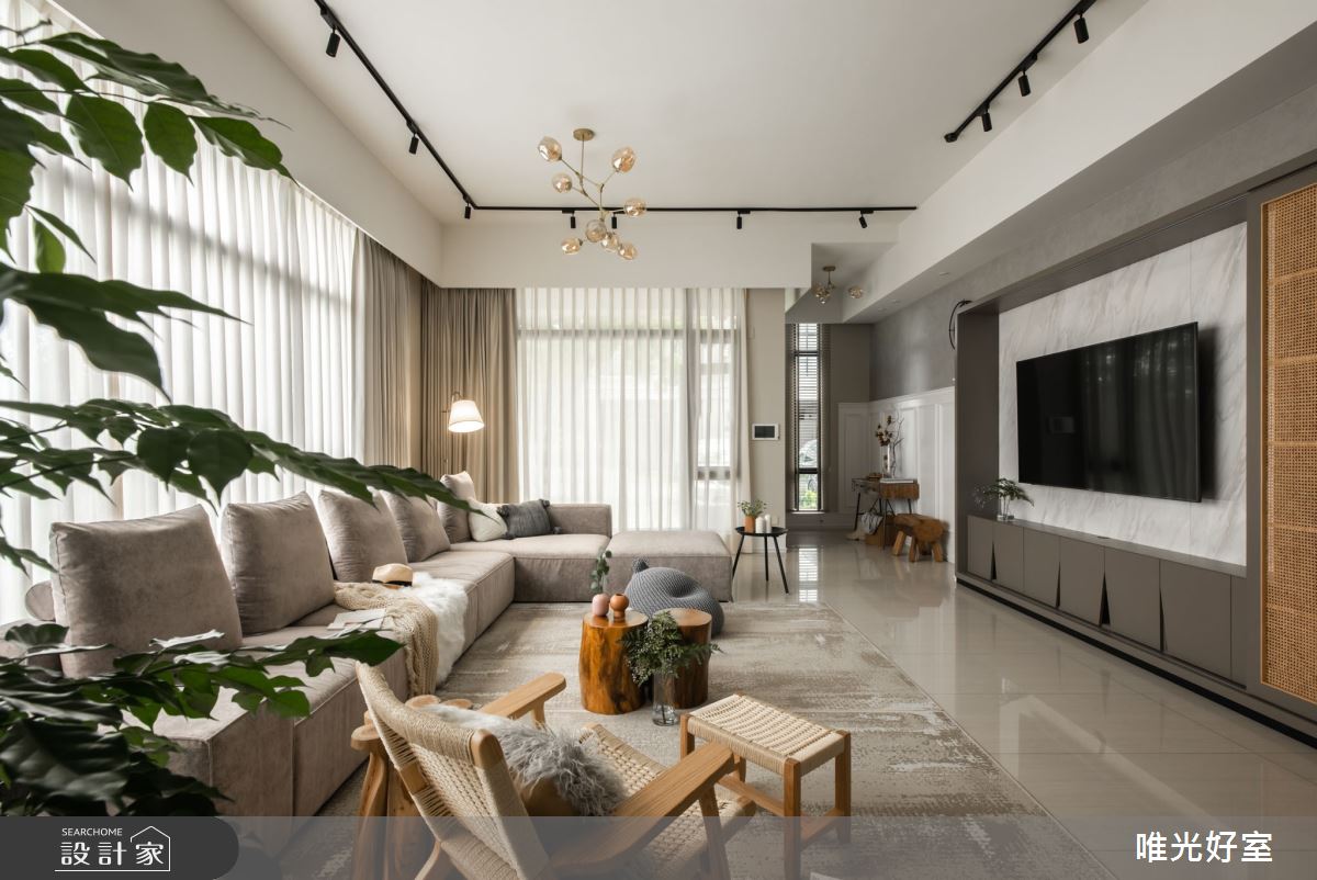 89坪中古屋(5~15年)＿混搭風客廳案例圖片＿唯光好室 VHouse＿唯光好室_田園初心 Back Country House之6