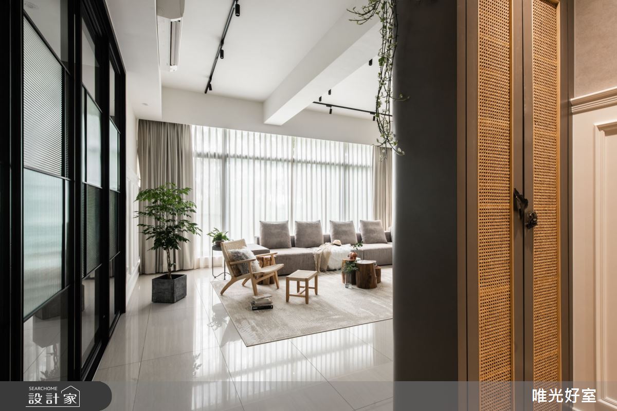 89坪中古屋(5~15年)＿混搭風玄關客廳案例圖片＿唯光好室 VHouse＿唯光好室_田園初心 Back Country House之2