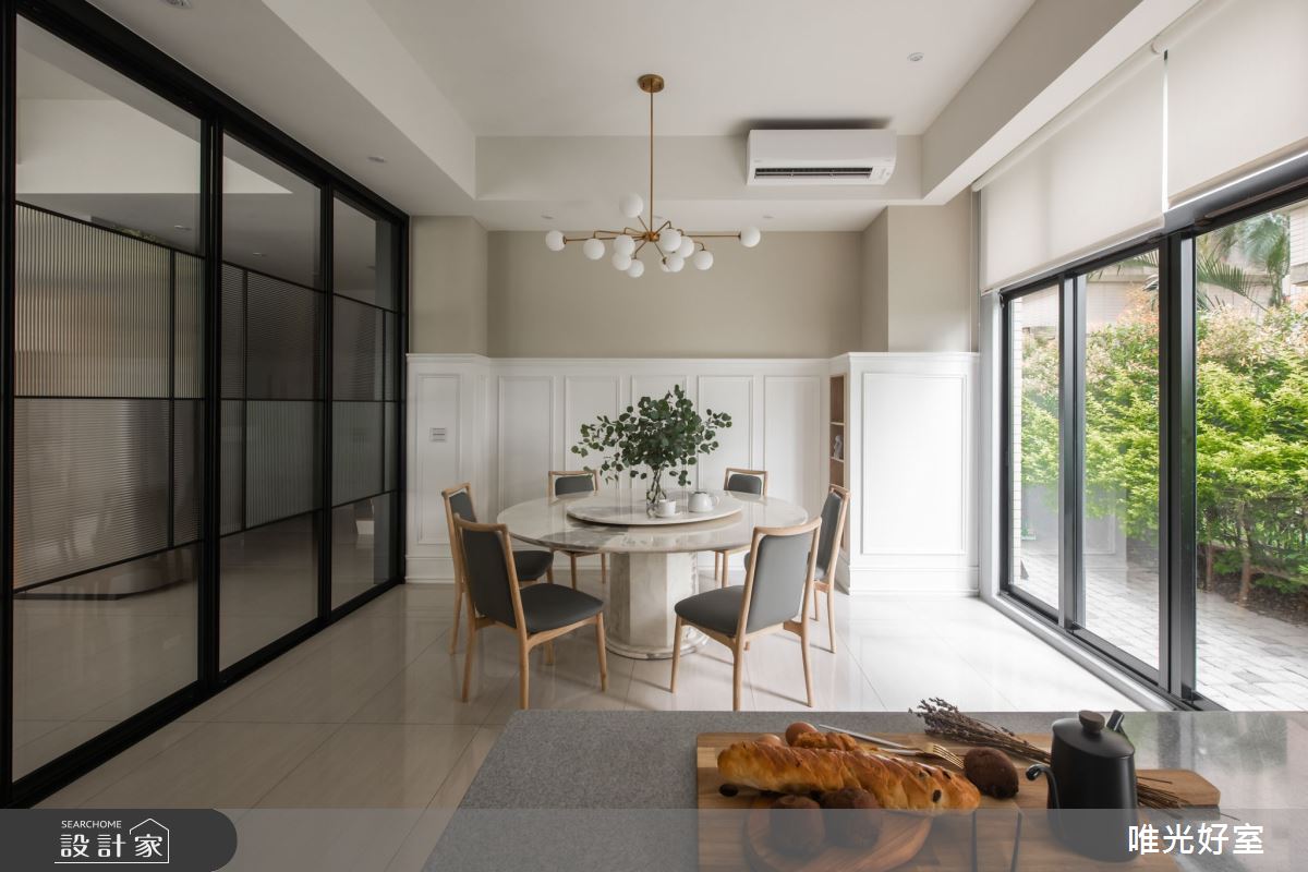 89坪中古屋(5~15年)＿混搭風餐廳廚房中島案例圖片＿唯光好室 VHouse＿唯光好室_田園初心 Back Country House之10