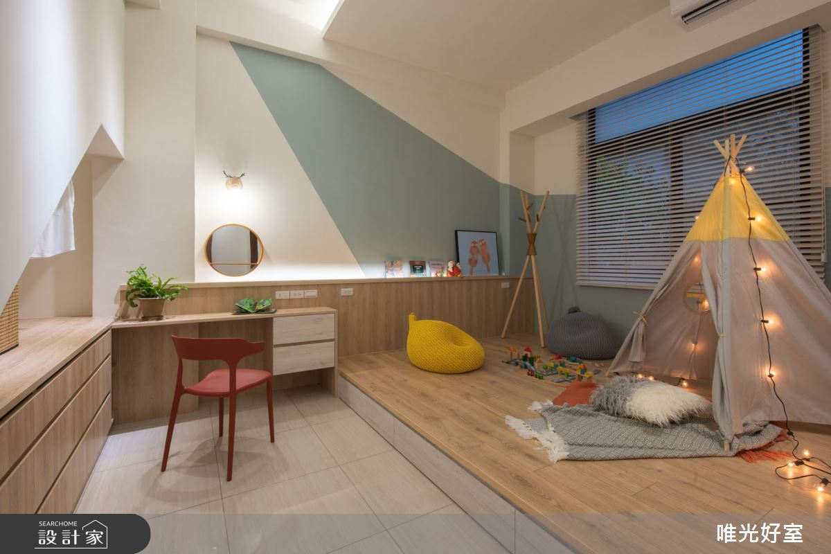 89坪中古屋(5~15年)＿混搭風兒童房兒童房案例圖片＿唯光好室 VHouse＿唯光好室_田園初心 Back Country House之37