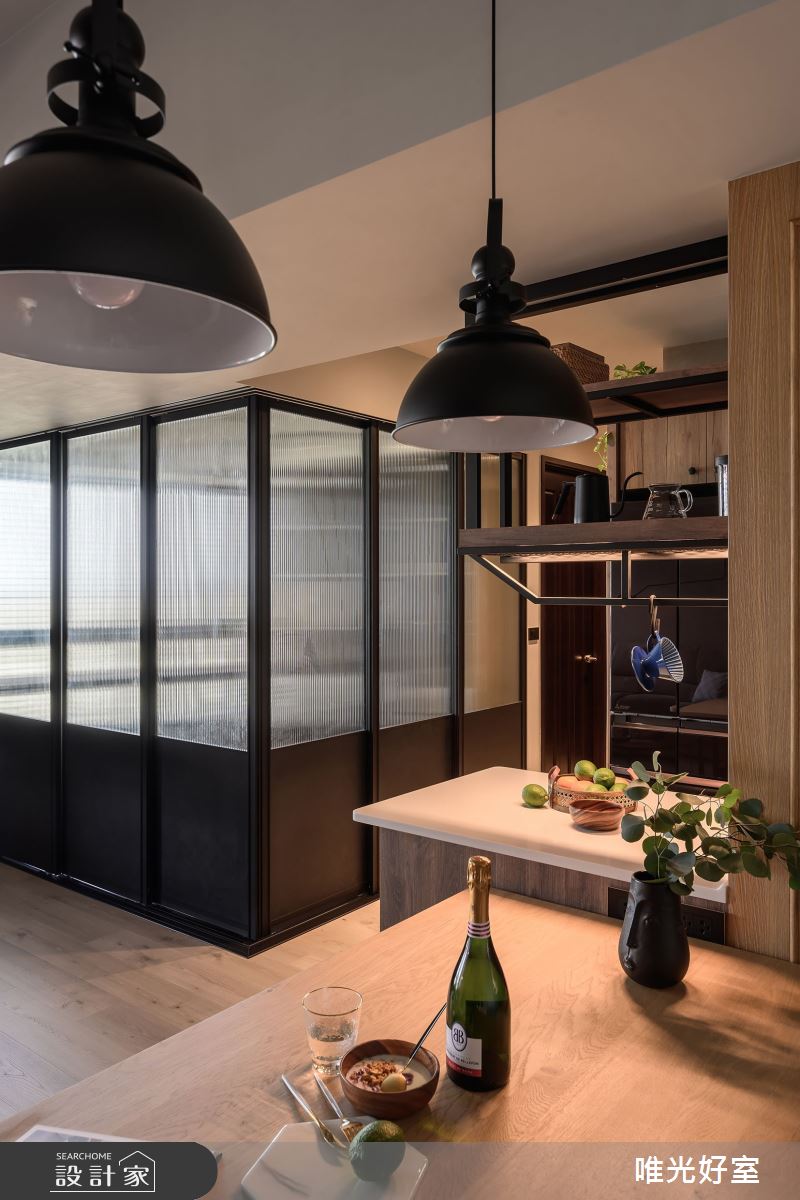 26坪預售屋＿混搭風餐廳中島案例圖片＿唯光好室 VHouse＿唯光好室_黑糖咖啡之13