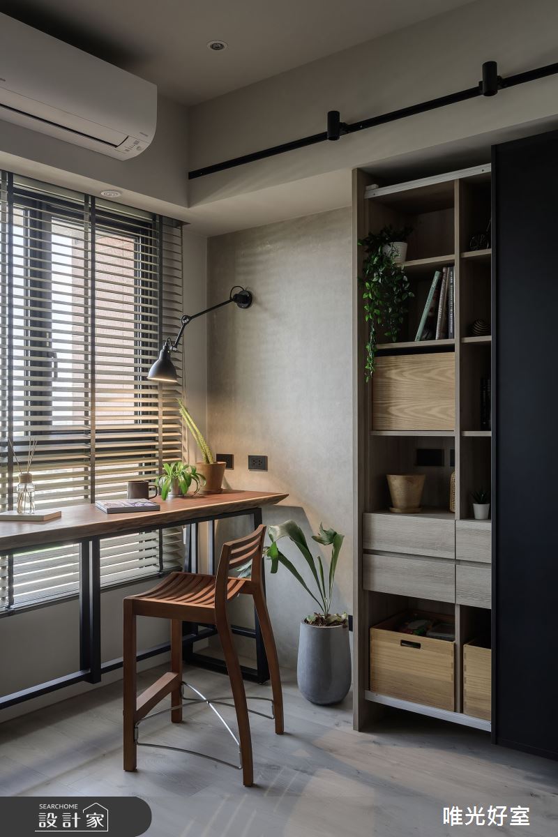 26坪預售屋＿混搭風書房多功能室案例圖片＿唯光好室 VHouse＿唯光好室_黑糖咖啡之14