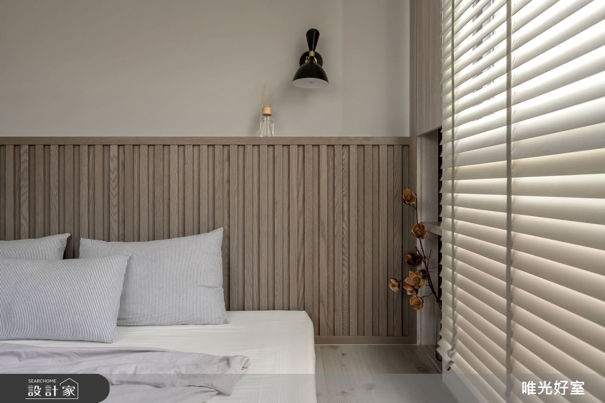 26坪預售屋＿混搭風臥室案例圖片＿唯光好室 VHouse＿唯光好室_黑糖咖啡之17