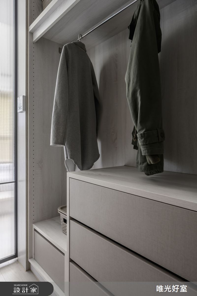26坪預售屋＿混搭風更衣間案例圖片＿唯光好室 VHouse＿唯光好室_黑糖咖啡之19