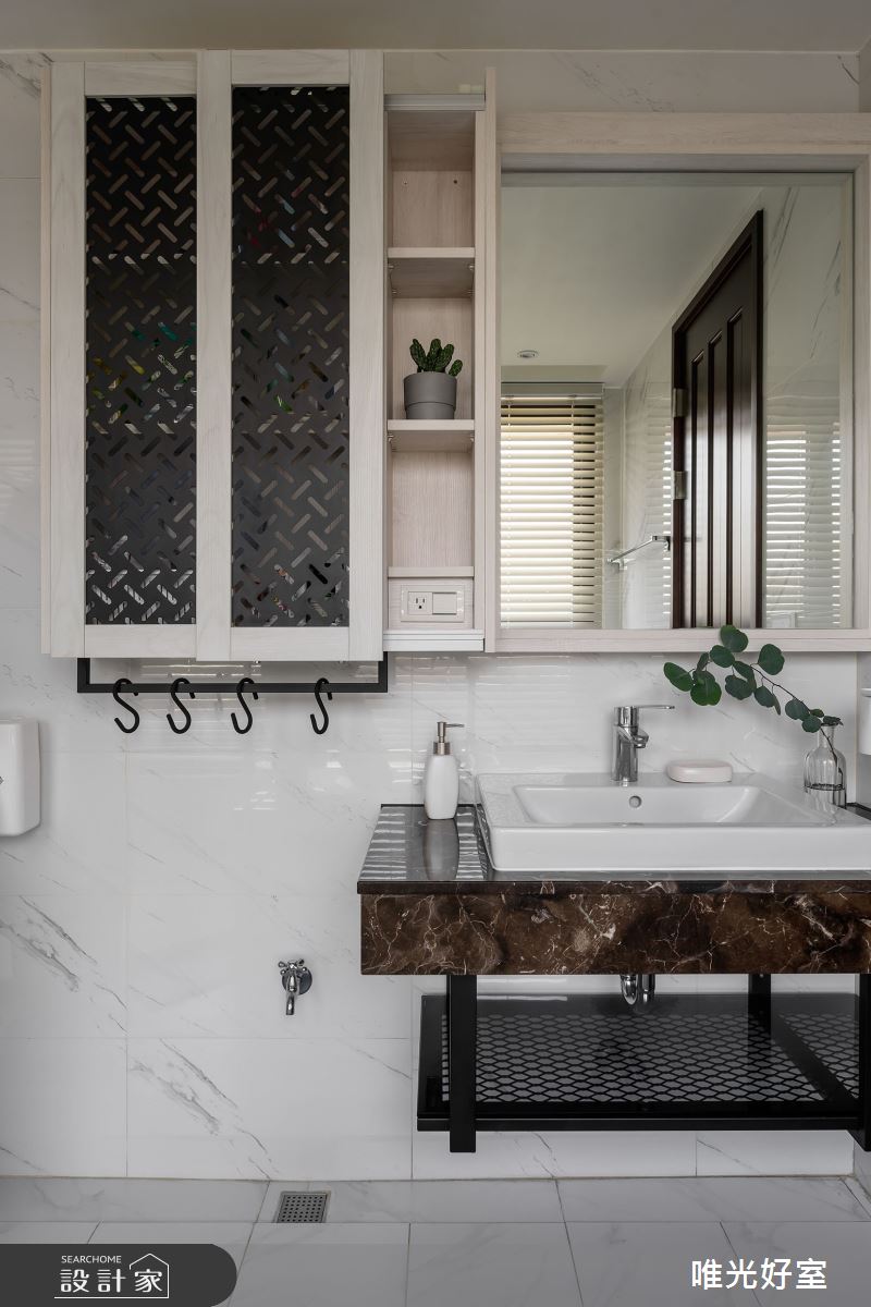 26坪預售屋＿混搭風浴室案例圖片＿唯光好室 VHouse＿唯光好室_黑糖咖啡之24