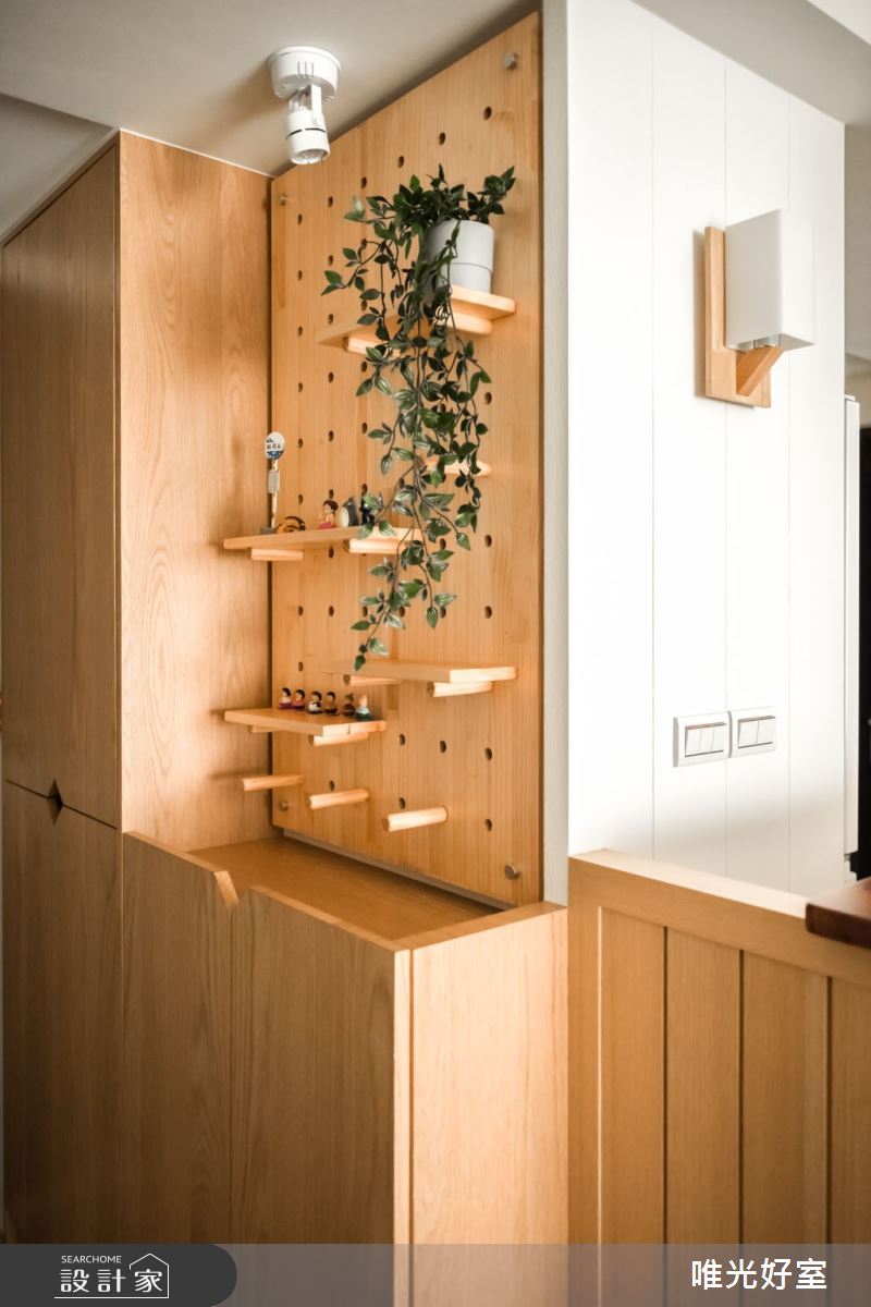 22坪預售屋＿日式無印風玄關案例圖片＿唯光好室 VHouse＿唯光好室_自然風格日光宅之3