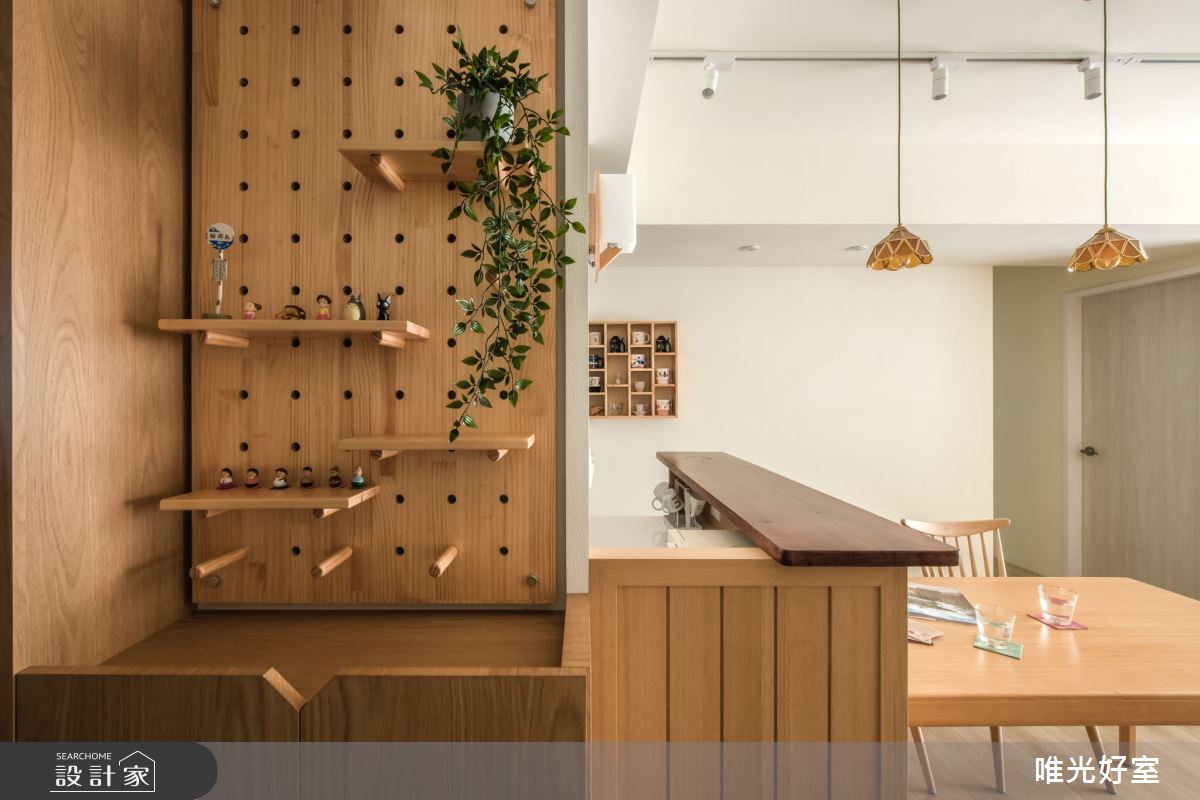 22坪預售屋＿日式無印風玄關餐廳案例圖片＿唯光好室 VHouse＿唯光好室_自然風格日光宅之2