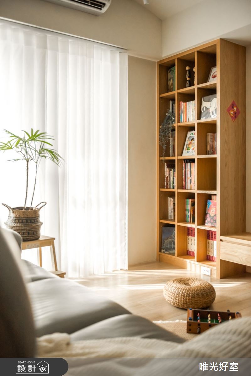 22坪預售屋＿日式無印風客廳案例圖片＿唯光好室 VHouse＿唯光好室_自然風格日光宅之9