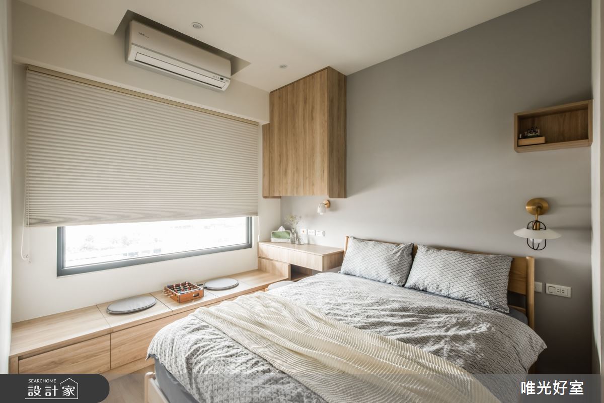 22坪預售屋＿日式無印風臥室臥榻案例圖片＿唯光好室 VHouse＿唯光好室_自然風格日光宅之3619
