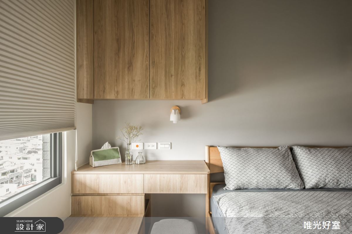 22坪預售屋＿日式無印風臥室案例圖片＿唯光好室 VHouse＿唯光好室_自然風格日光宅之15