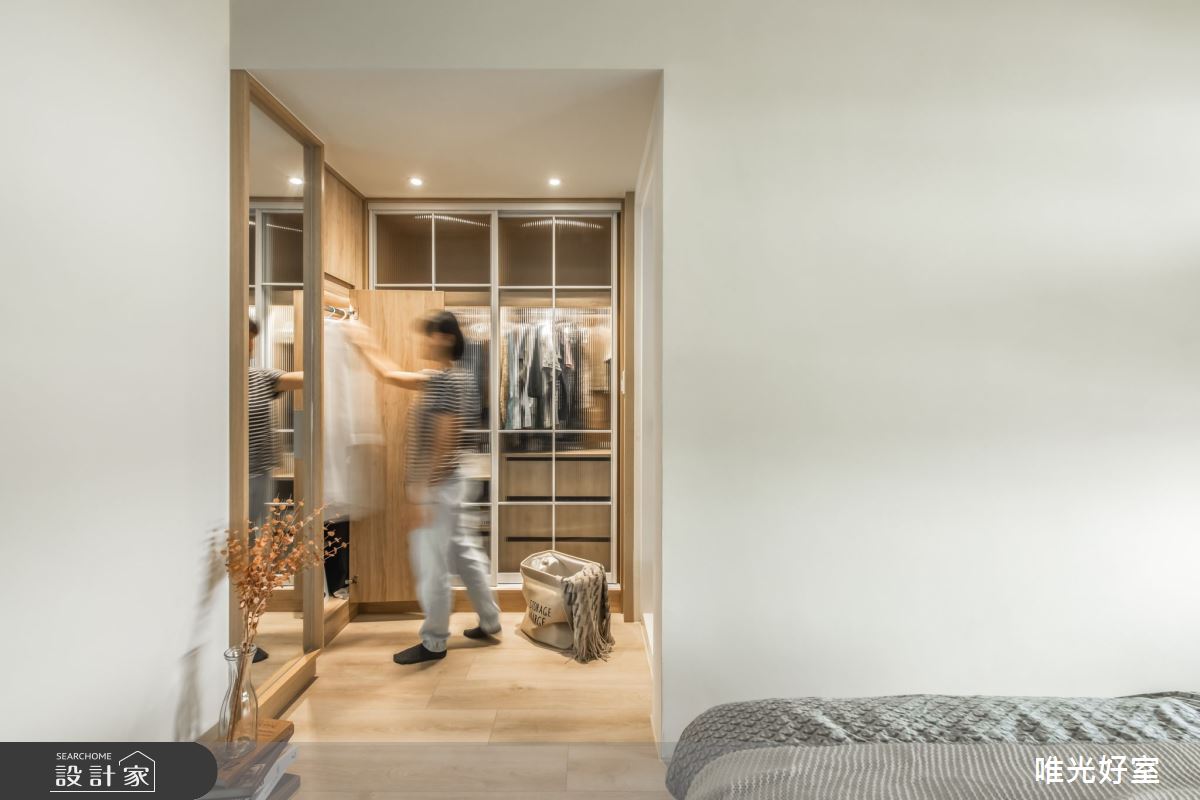 22坪預售屋＿日式無印風臥室更衣間案例圖片＿唯光好室 VHouse＿唯光好室_自然風格日光宅之24