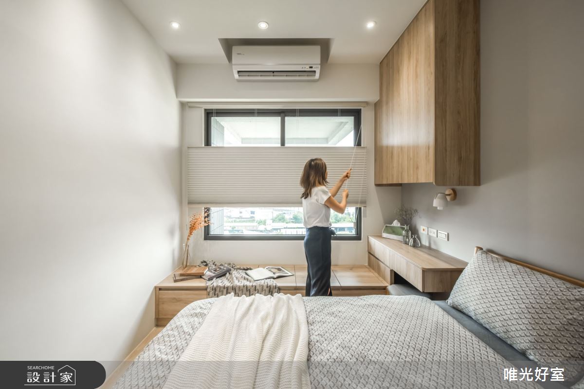 22坪預售屋＿日式無印風臥室臥榻案例圖片＿唯光好室 VHouse＿唯光好室_自然風格日光宅之21