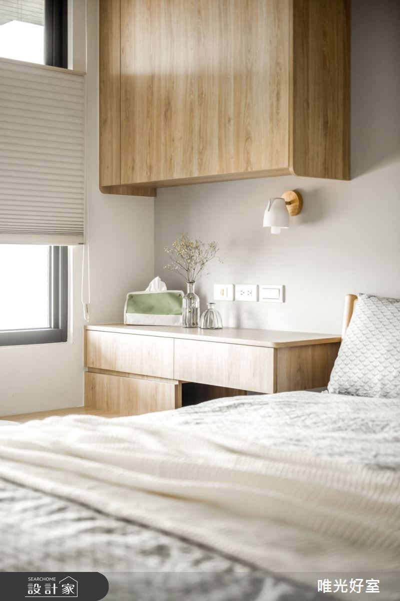 22坪預售屋＿日式無印風臥室案例圖片＿唯光好室 VHouse＿唯光好室_自然風格日光宅之16