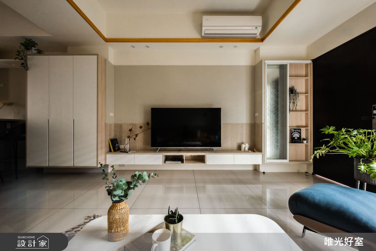 50坪新成屋(5年以下)＿北歐風客廳案例圖片＿唯光好室 VHouse＿唯光好室_日暖風和SunnyDay之4