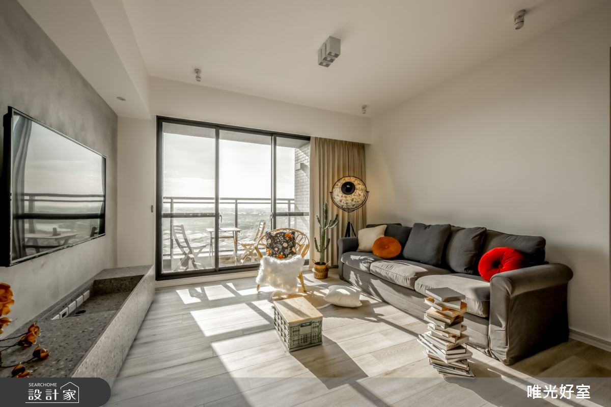 26坪毛胚屋＿混搭風客廳案例圖片＿唯光好室 VHouse＿唯光好室_小憩之4