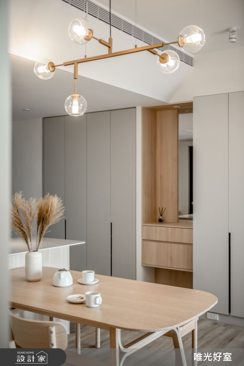 26坪毛胚屋＿混搭風餐廳中島案例圖片＿唯光好室 VHouse＿唯光好室_小憩之17