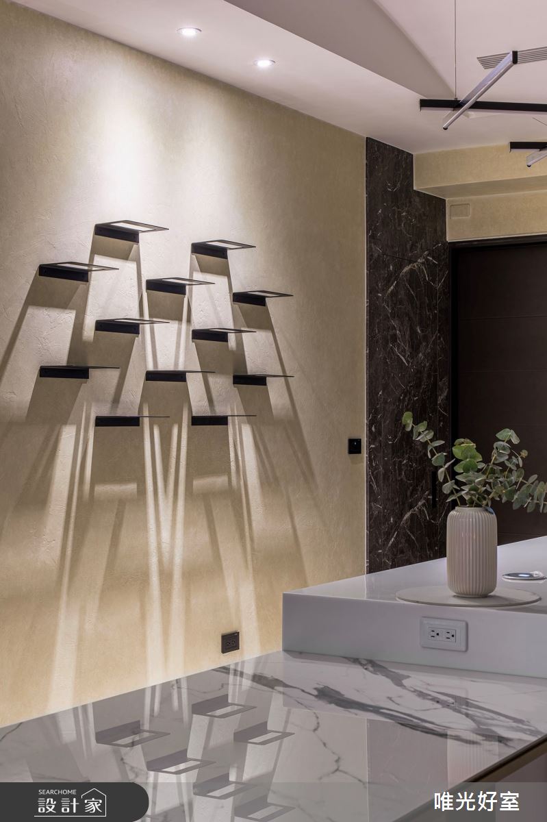 90坪中古屋(5~15年)＿現代工業風餐廳中島案例圖片＿唯光好室 VHouse＿唯光好室_天堂漫舞之8