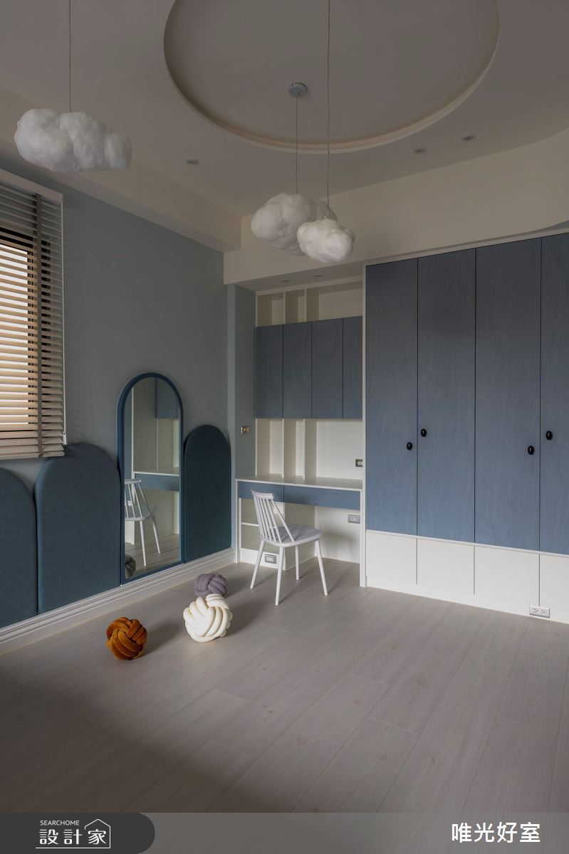 90坪中古屋(5~15年)＿現代工業風兒童房兒童房案例圖片＿唯光好室 VHouse＿唯光好室_天堂漫舞之14