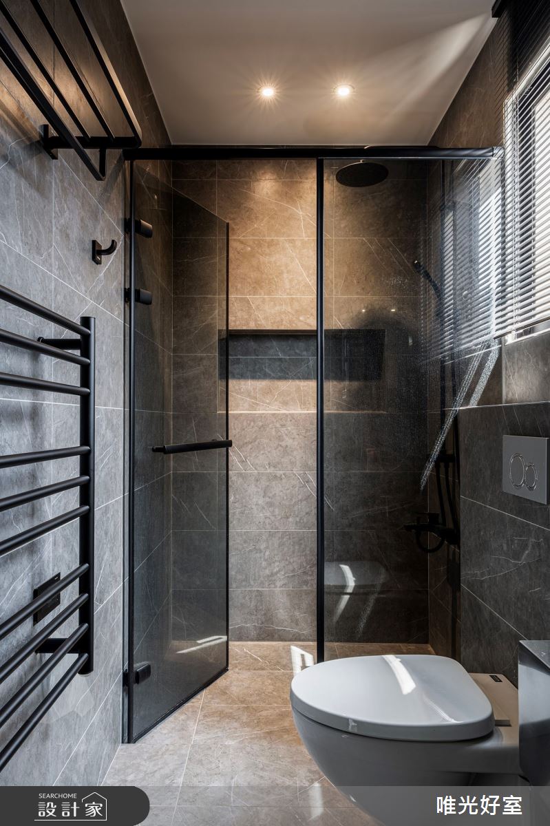 90坪中古屋(5~15年)＿現代工業風浴室案例圖片＿唯光好室 VHouse＿唯光好室_天堂漫舞之2967