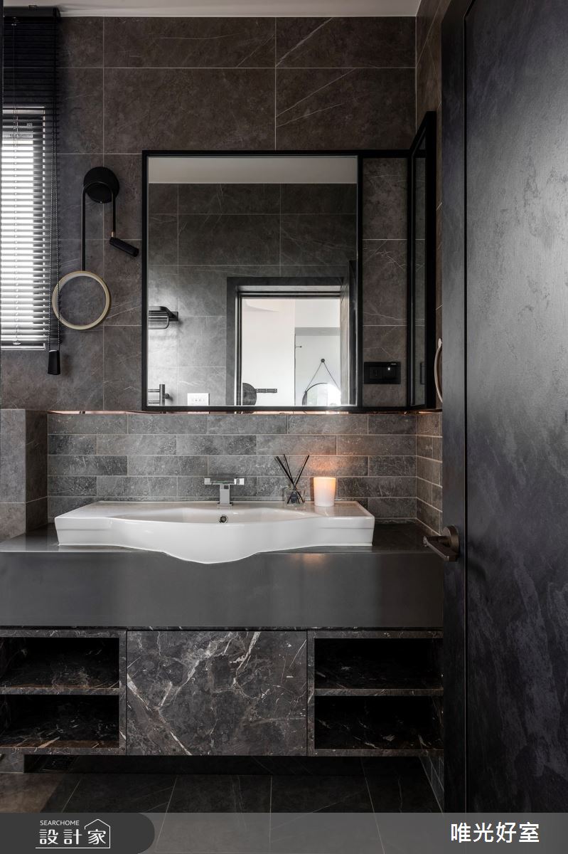 90坪中古屋(5~15年)＿現代工業風浴室案例圖片＿唯光好室 VHouse＿唯光好室_天堂漫舞之27