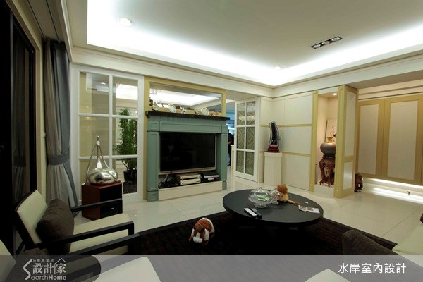 76坪新成屋(5年以下)＿休閒風案例圖片＿水岸室內設計＿水岸_02之1