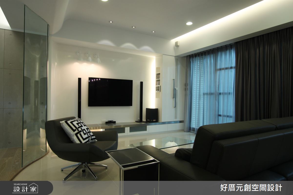 32坪新成屋(5年以下)＿現代風客廳案例圖片＿好厝元創設計有限公司＿01.Tsai house現代風_好厝元創之5