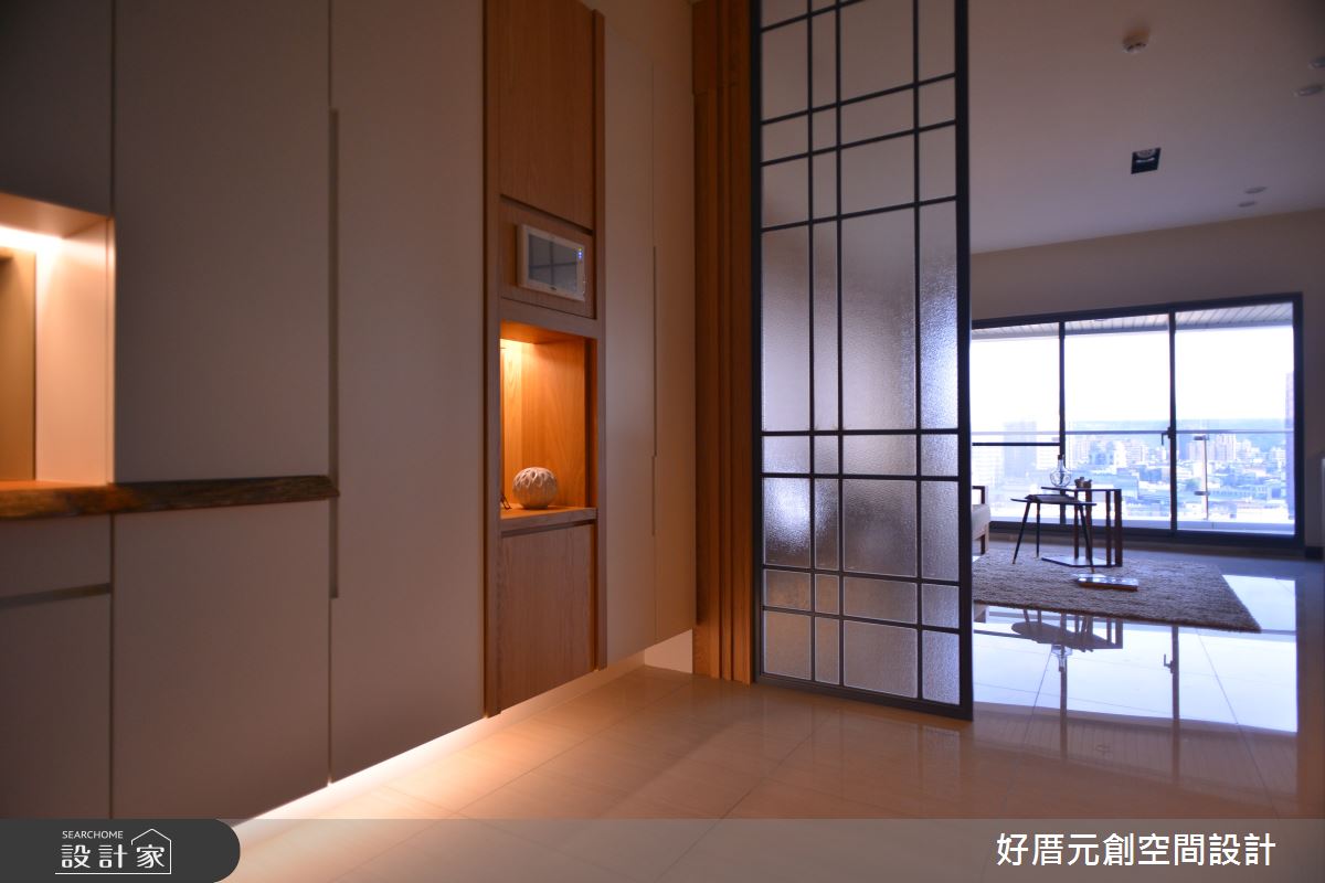 43坪新成屋(5年以下)＿日式人文風玄關案例圖片＿好厝元創設計有限公司＿05.Lin house日式人文風_好厝元創之1