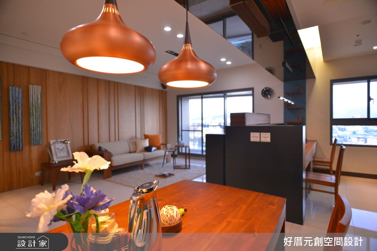 43坪新成屋(5年以下)＿日式人文風客廳餐廳書房工作區案例圖片＿好厝元創設計有限公司＿05.Lin house日式人文風_好厝元創之4