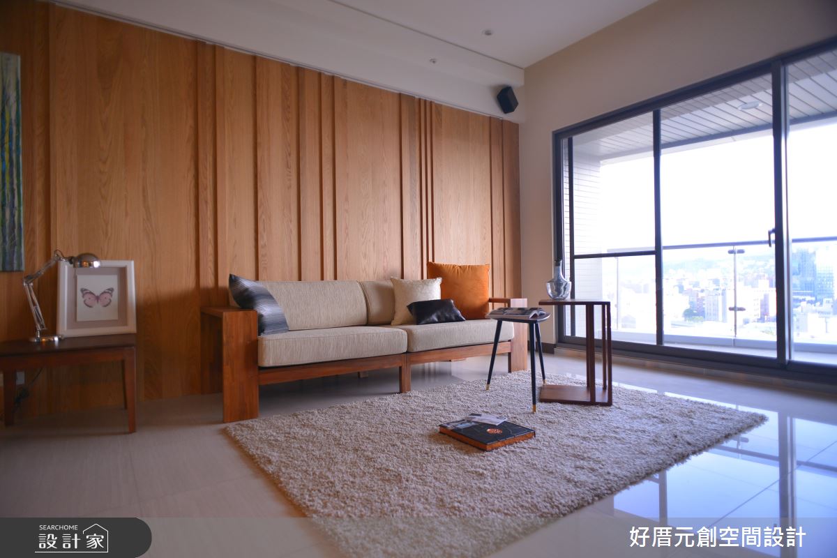 43坪新成屋(5年以下)＿日式人文風客廳案例圖片＿好厝元創設計有限公司＿05.Lin house日式人文風_好厝元創之7