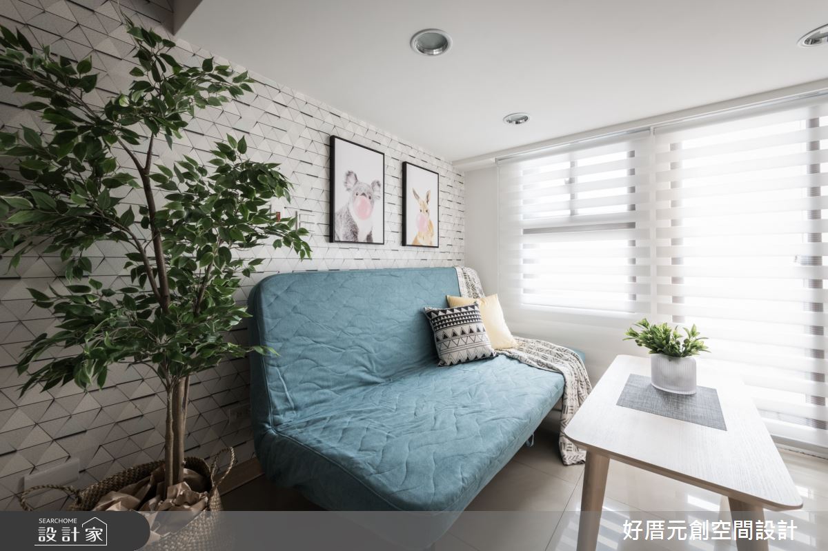 13坪新成屋(5年以下)＿北歐風客廳案例圖片＿好厝元創設計有限公司＿06.新北北歐風_好厝元創之4