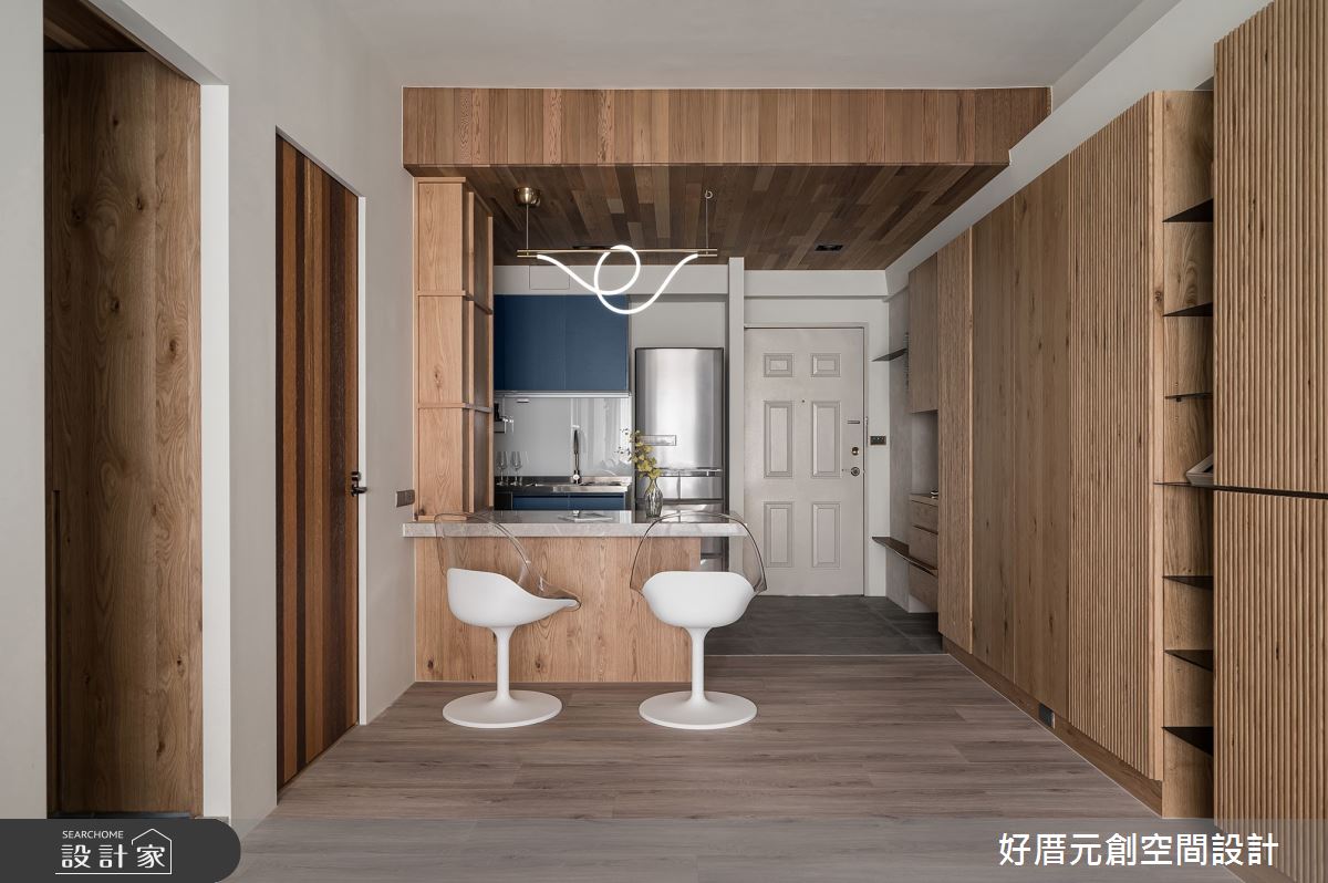 17坪老屋(16~30年)＿休閒風餐廳廚房吧檯案例圖片＿好厝元創設計有限公司＿09.桃園休閒風_好厝元創之11