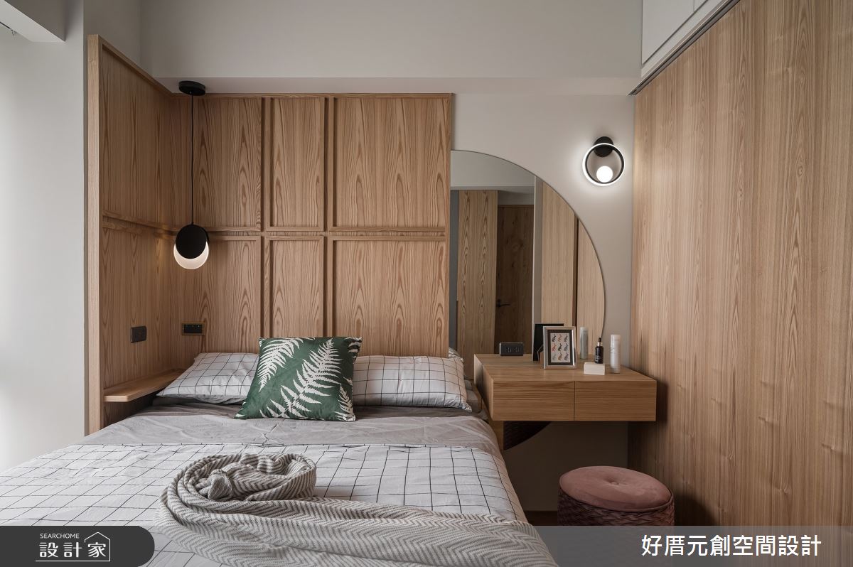 17坪老屋(16~30年)＿休閒風臥室案例圖片＿好厝元創設計有限公司＿09.桃園休閒風_好厝元創之18