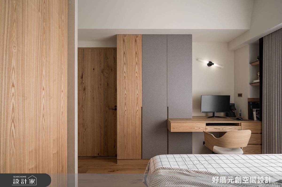 17坪老屋(16~30年)＿休閒風臥室案例圖片＿好厝元創設計有限公司＿09.桃園休閒風_好厝元創之20