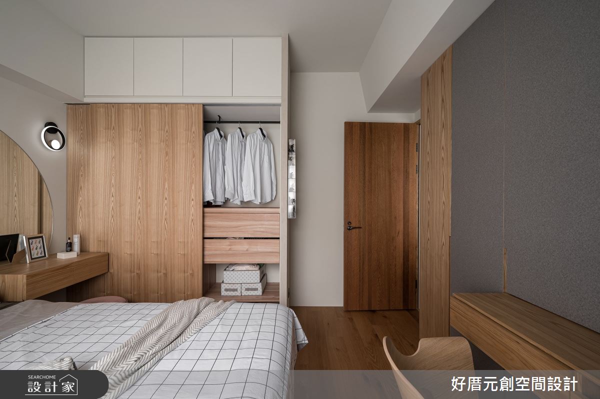 17坪老屋(16~30年)＿休閒風臥室案例圖片＿好厝元創設計有限公司＿09.桃園休閒風_好厝元創之21