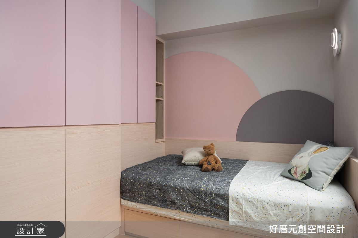 17坪老屋(16~30年)＿休閒風臥室兒童房兒童房案例圖片＿好厝元創設計有限公司＿09.桃園休閒風_好厝元創之23