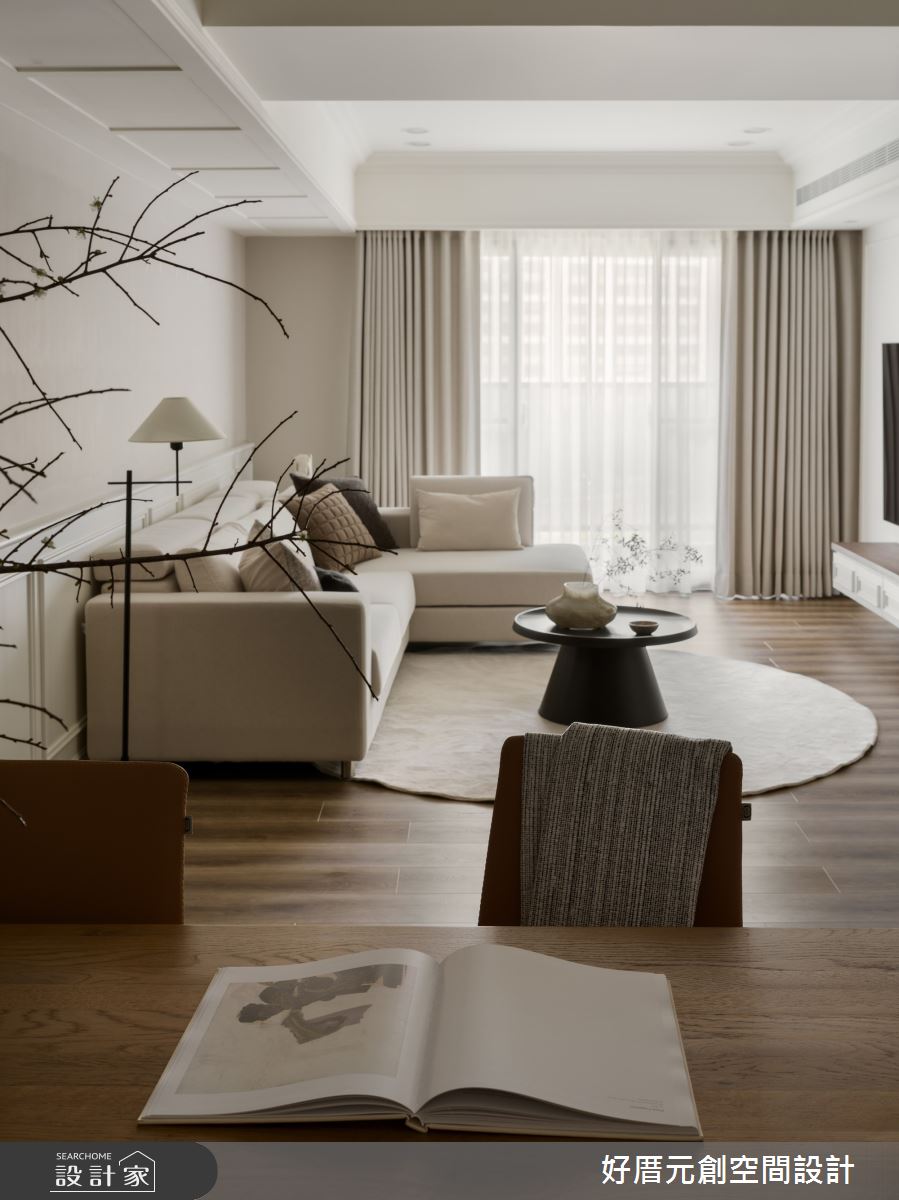 46坪新成屋(5年以下)＿美式風客廳餐廳案例圖片＿好厝元創設計有限公司＿12.美式風_好厝元創之3