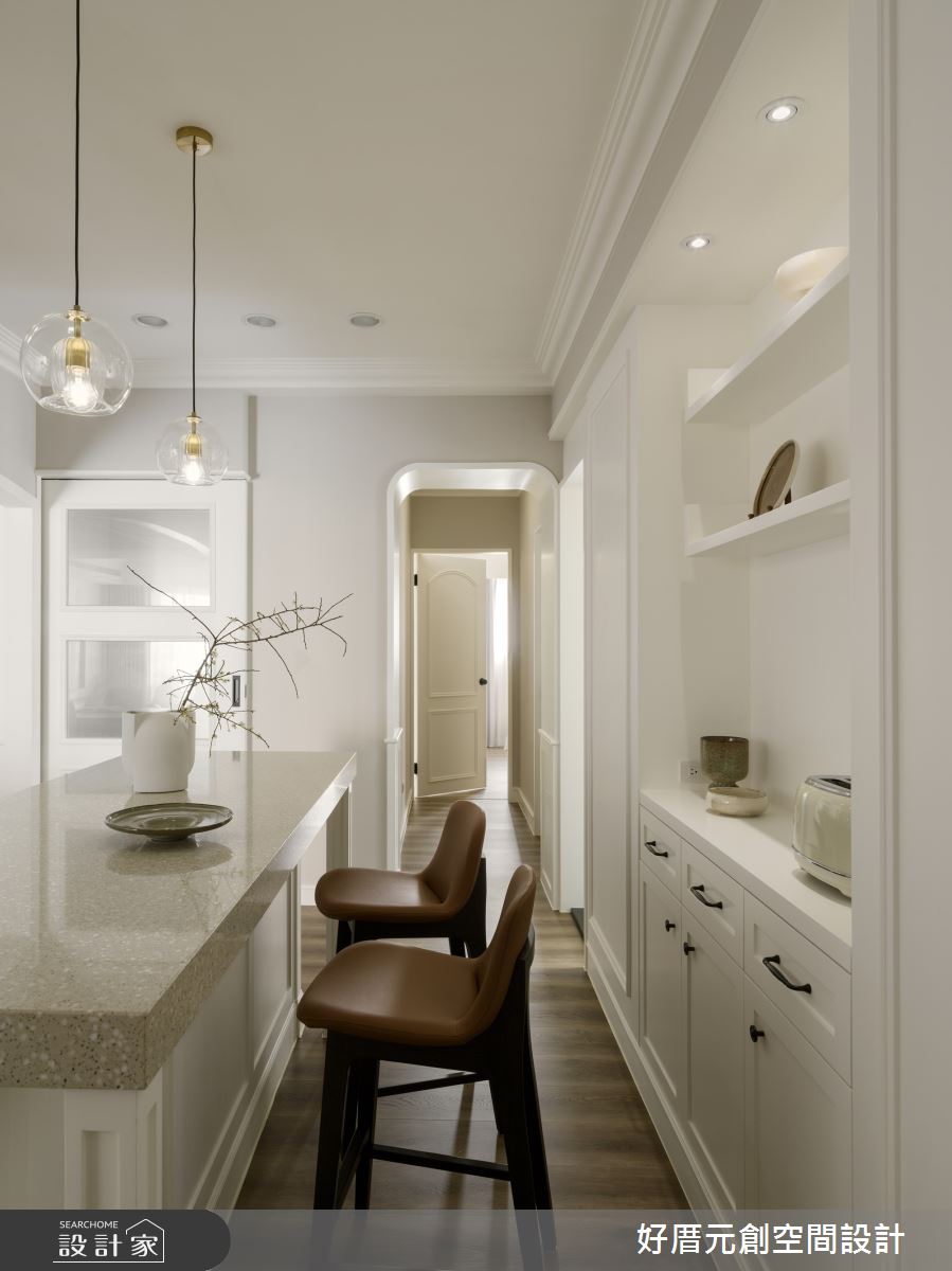 46坪新成屋(5年以下)＿美式風吧檯中島案例圖片＿好厝元創設計有限公司＿12.美式風_好厝元創之14