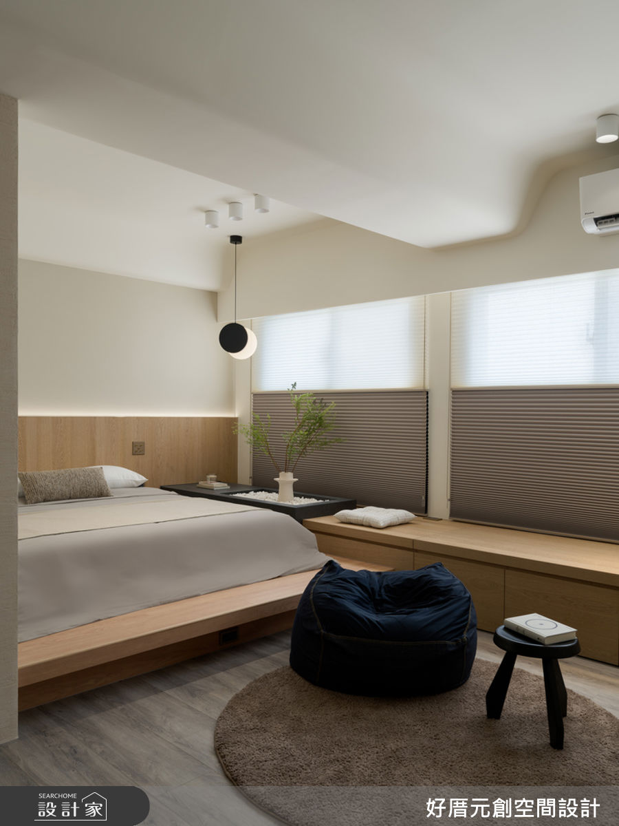 13坪預售屋＿日式簡約風客廳臥室案例圖片＿好厝元創設計有限公司＿13.日式簡約風_好厝元創之3