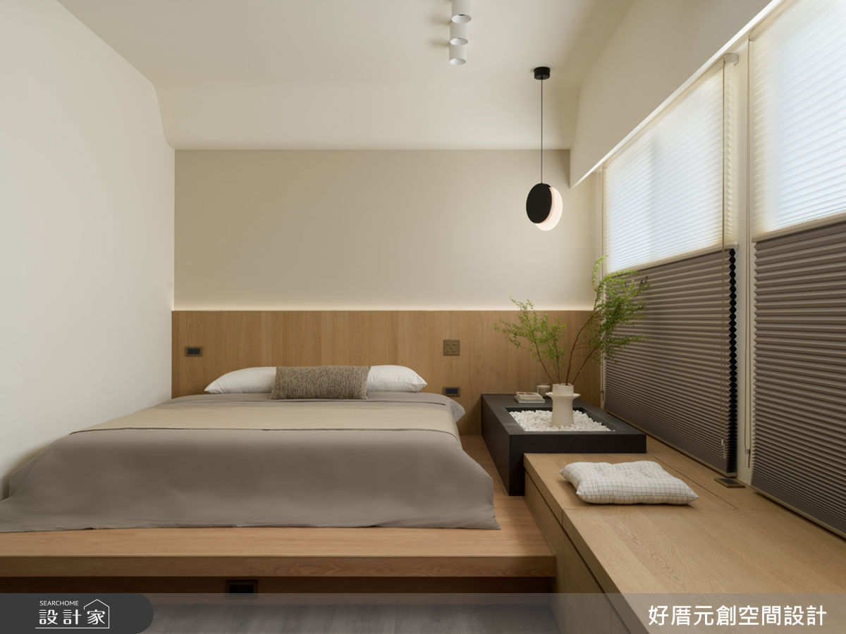13坪預售屋＿日式簡約風臥室臥榻案例圖片＿好厝元創設計有限公司＿13.日式簡約風_好厝元創之6