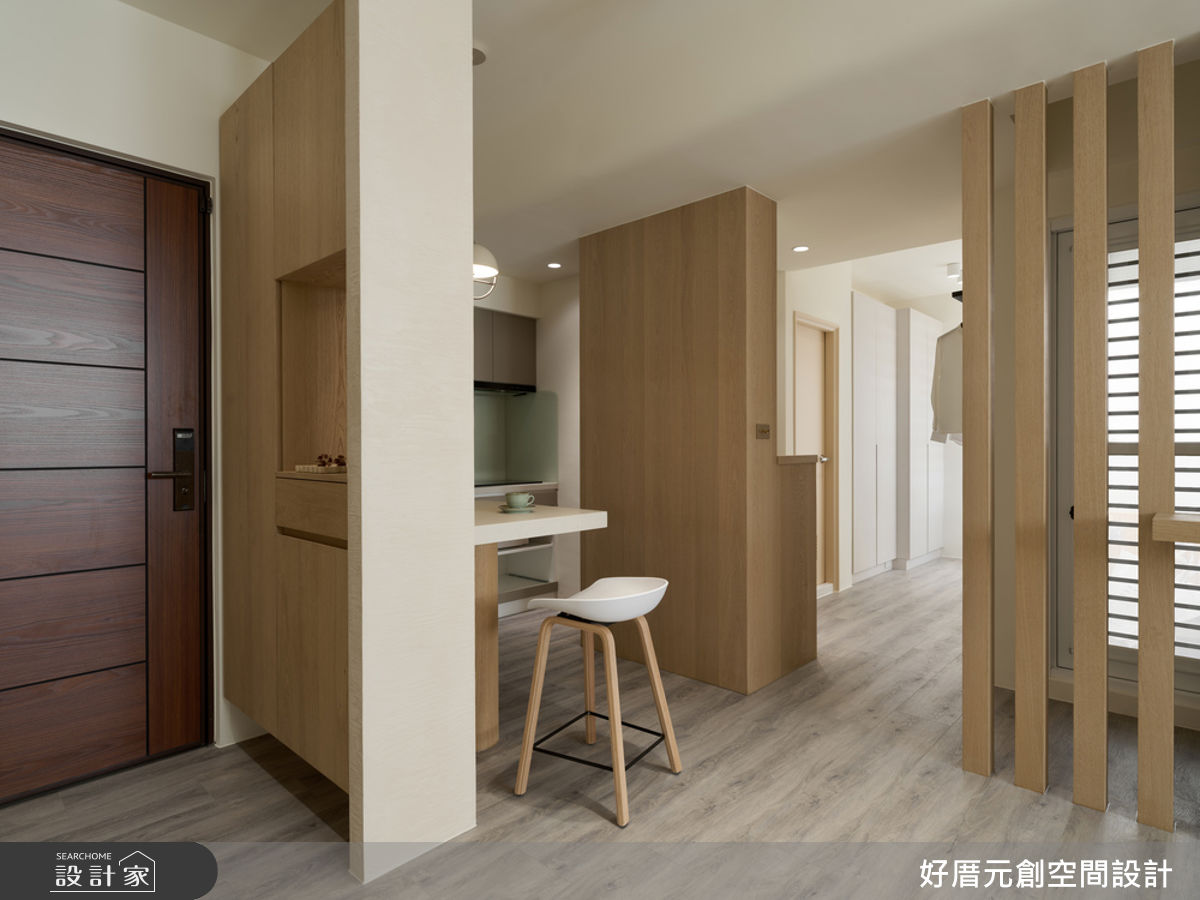 13坪預售屋＿日式簡約風玄關餐廳更衣間案例圖片＿好厝元創設計有限公司＿13.日式簡約風_好厝元創之20