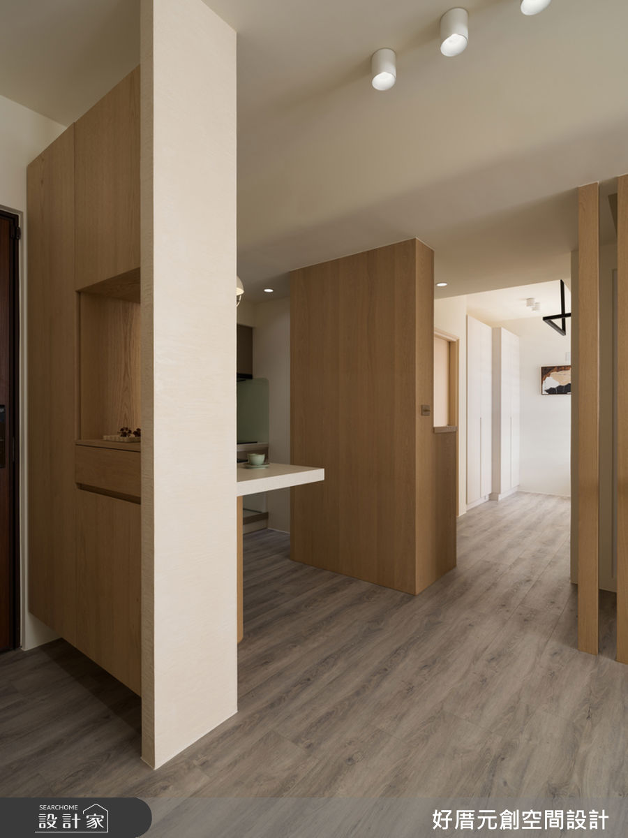 13坪預售屋＿日式簡約風玄關更衣間案例圖片＿好厝元創設計有限公司＿13.日式簡約風_好厝元創之21