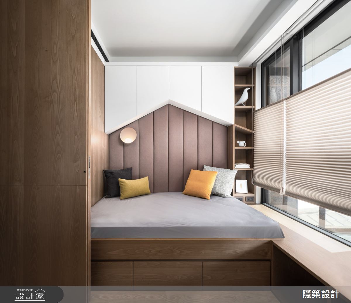 19坪毛胚屋＿現代風書房臥榻案例圖片＿隱築室內裝修設計有限公司＿隱築_串·光影之7