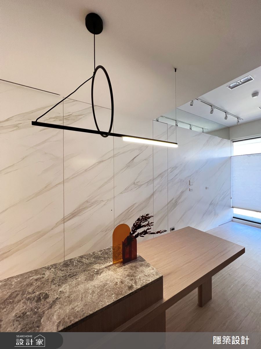 15坪毛胚屋＿現代風餐廳案例圖片＿隱築室內裝修設計有限公司＿隱築_粼粼波光之6