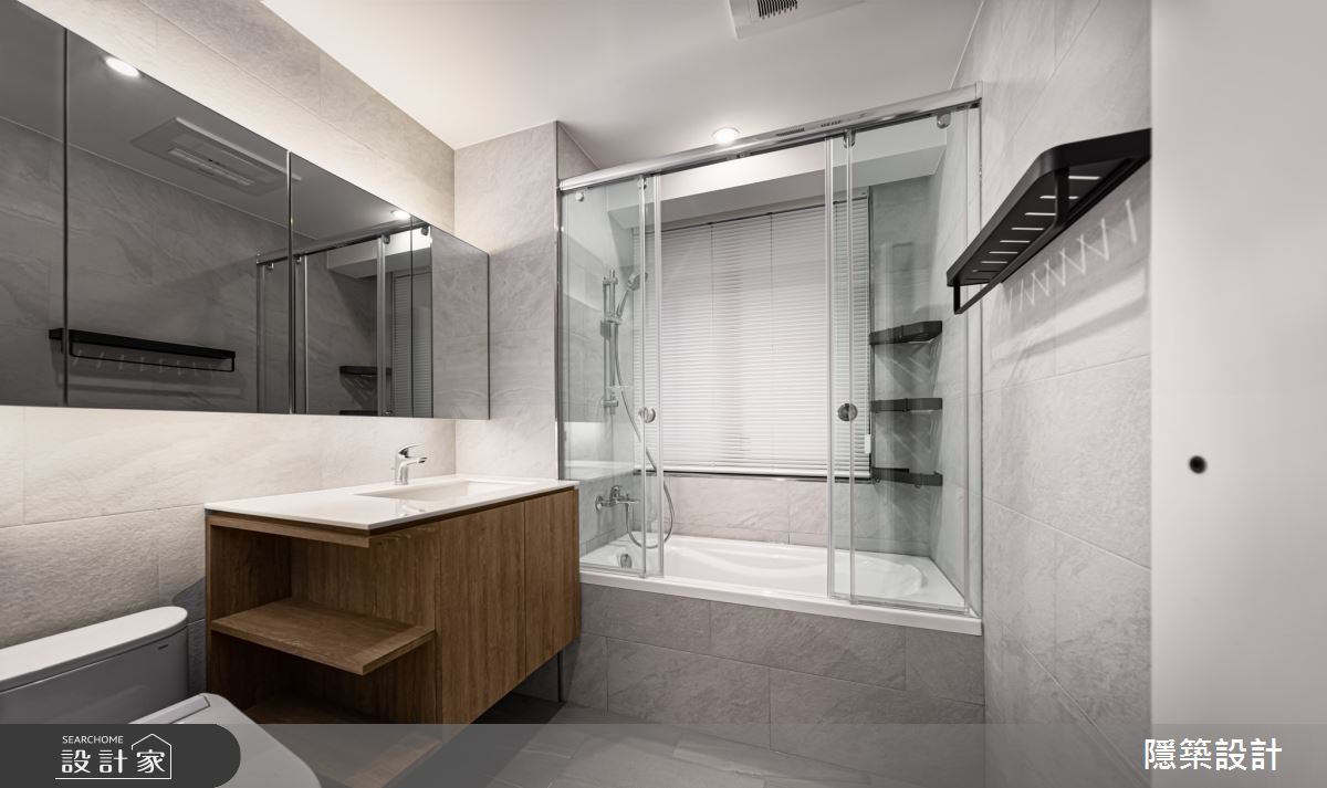 24坪中古屋(5~15年)＿日式無印風浴室案例圖片＿隱築室內裝修設計有限公司＿隱築_璞．真之11