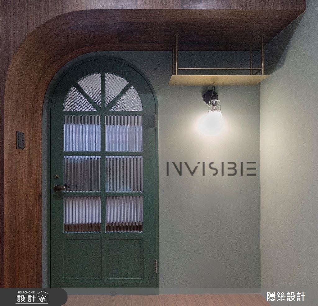 6坪老屋(31~40年)＿新復古風臥室案例圖片＿隱築室內裝修設計有限公司＿隱築_光影幻境之1